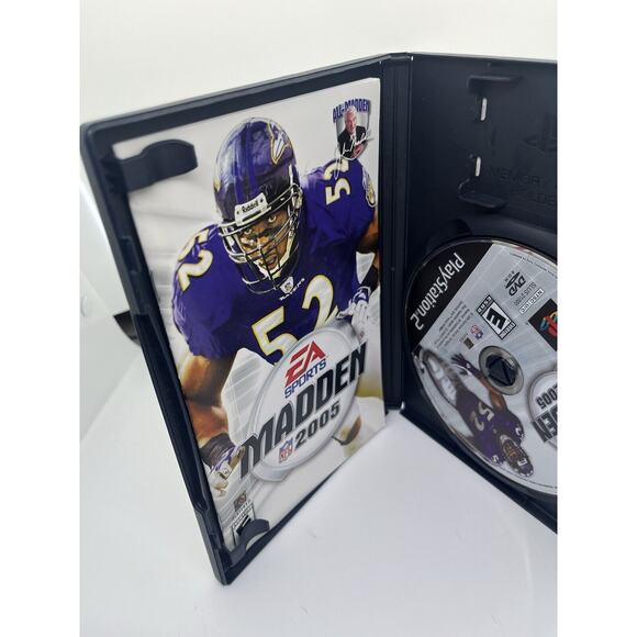 Madden NFL 2005 Football (Sony Playstation 2) PS2 - Complete W/ Manual - Tested - Picture 4 of 5